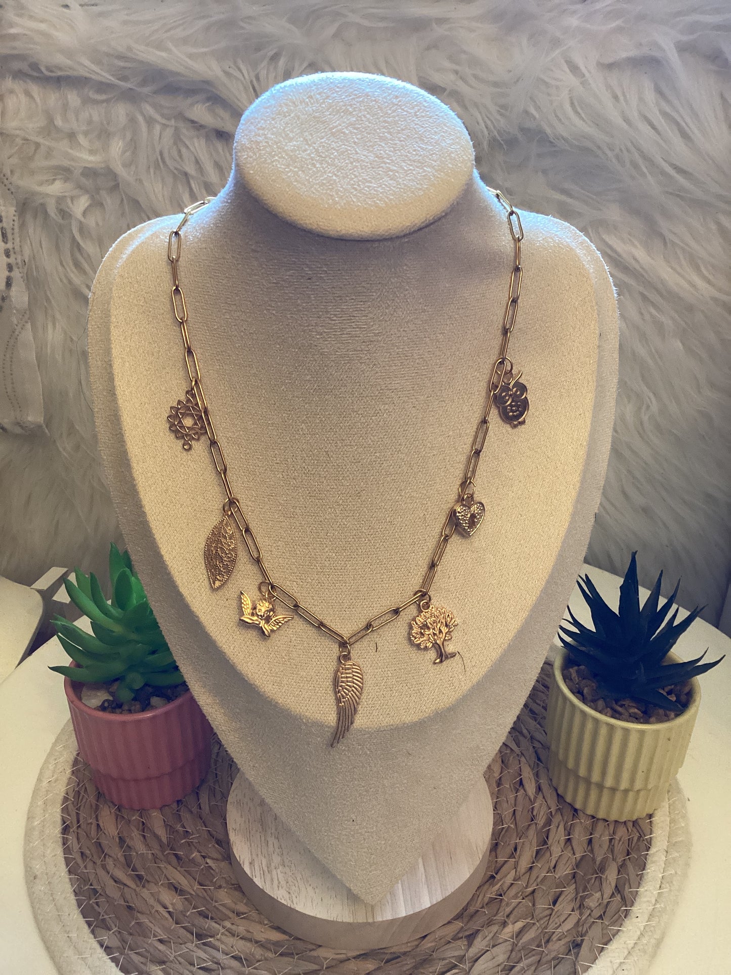 Collier  celia doré