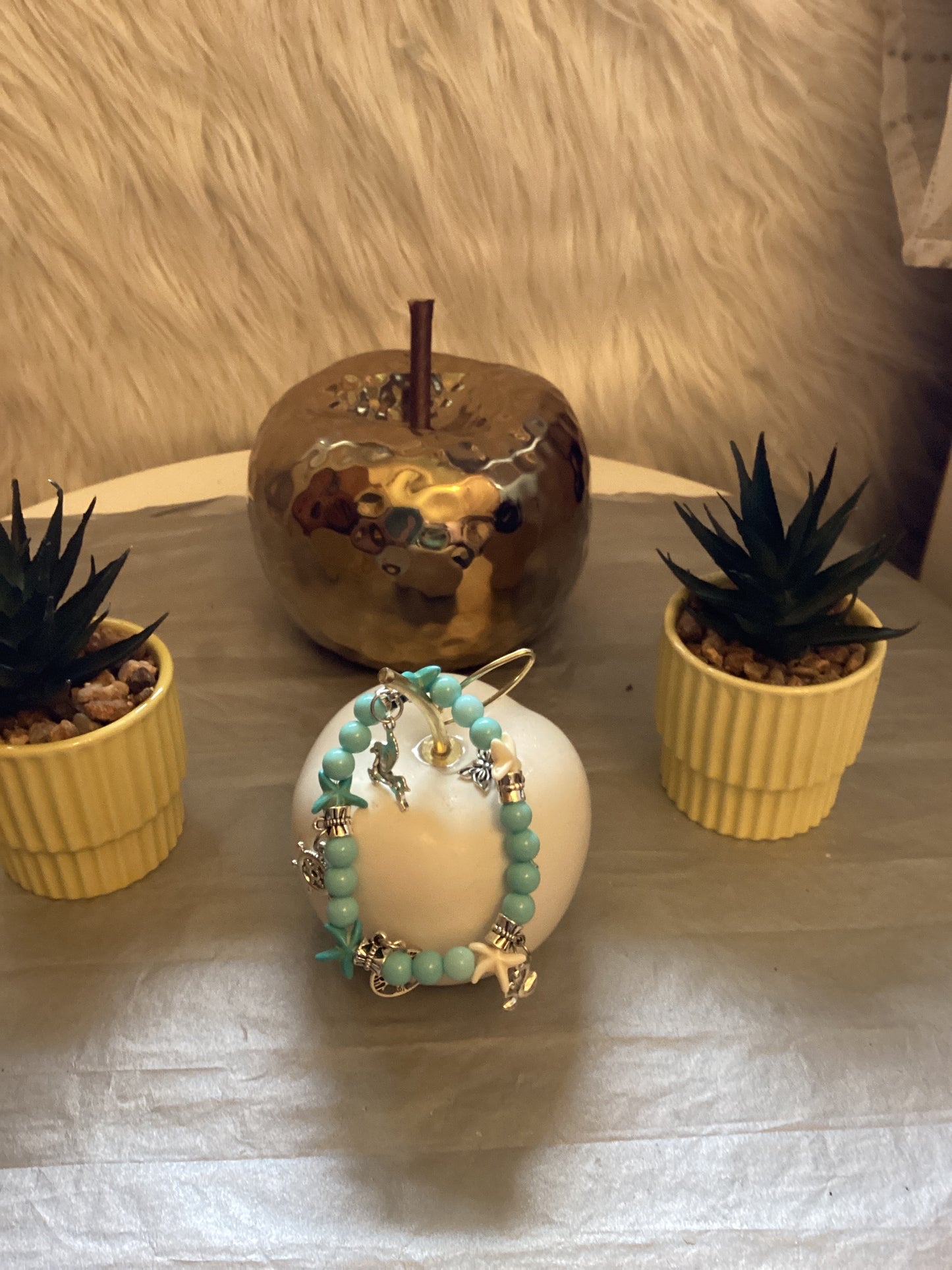Bracelet  argenté  anne