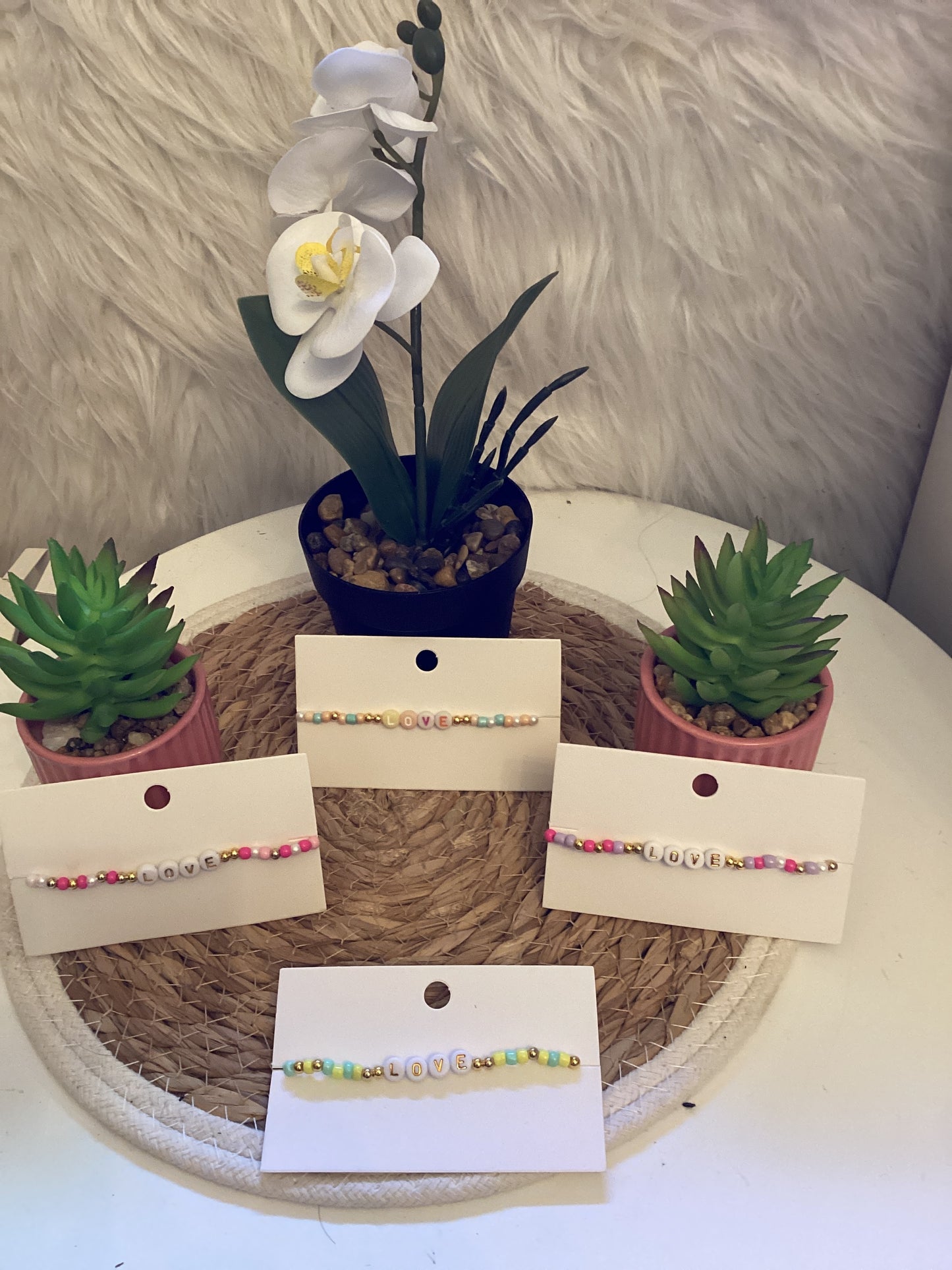 Bracelet petites perles de couleurs